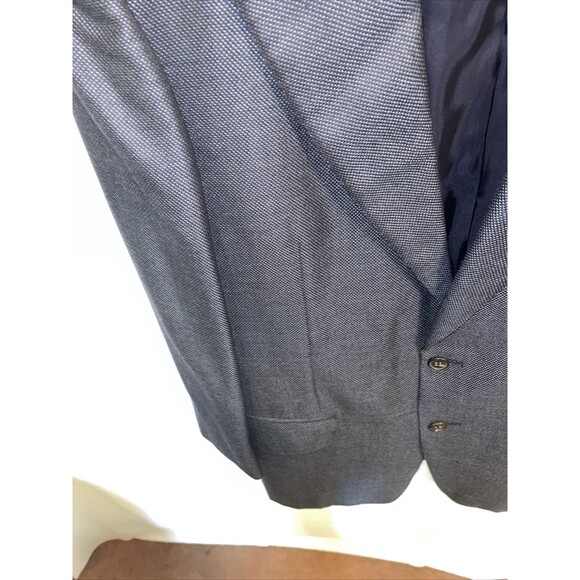 Ermenegildo Zegna Men’s Dress Blazer Sz 41R Charcoal Gray 100% Worsted Cashmere - Picture 7 of 13